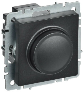 Диммер IEK Brite 600Вт СС10-1-0-БрЧ черный BR-D20-0600-K02