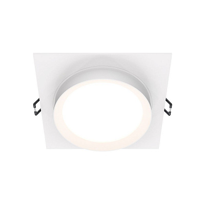 Встраиваемый светильник Maytoni Hoop DL086-GX53-SQ-W