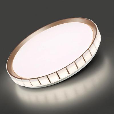 Настенно-потолочный светодиодный светильник Sonex Kupi Gold 7695/EL