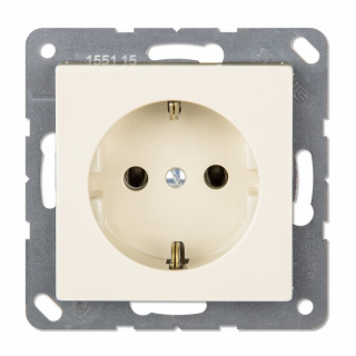 Розетка 2К+З 16А 250В Jung EcoProfi EP1420