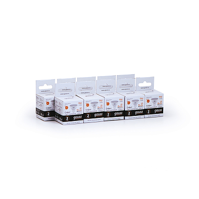 Лампа Gauss Elementary MR16 9W 640lm 3000K GU5.3 LED 13519 (5 шт)