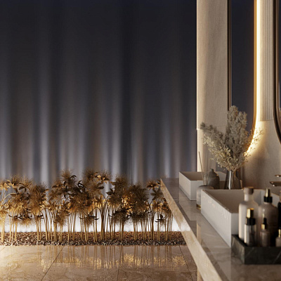 Напольный светильник Odeon Light Waterfall 7027/72FL