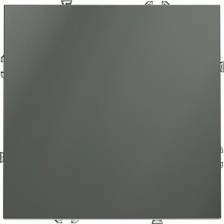 Выключатель встраиваемый одноклавишный VOLTUM S70 VLS010106, титан
