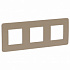 Рамка на 3 поста песочный SE Unica Studio NU280626