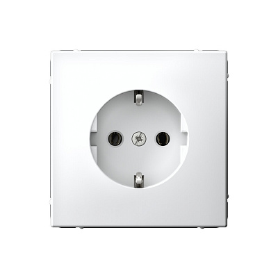Розетка ArtGallery 16А с заземлением механизм белый Schneider Electric GAL000143