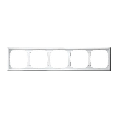 Рамка на 5 постов ArtGallery белый SE GAL000105