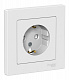 Розетка SE AtlasDesign белый ATN000144