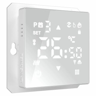 Сенсорный терморегулятор для теплого пола Умный дом Werkel W1151201 белый a056497