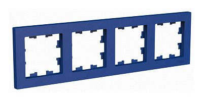 Рамка на 4 поста SE AtlasDesign аквамарин ATN001104