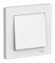 Выключатель одноклавишный SE AtlasDesign в сборе белый ATN000112