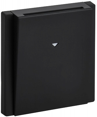 Выключатель карточный 30А IEK FORTE&PIANO FP143M FP-V11-0-10-1-M-K02 металл черный