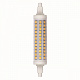 Лампа светодиодная Uniel R7s 12W 3000K прозрачная LED-J118-12W/WW/R7s/CL PLZ06WH UL-00001555