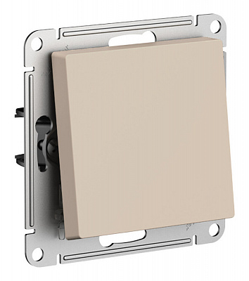 Выключатель одноклавишный SE AtlasDesign песочный ATN001221