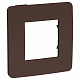 Рамка на 1 пост шоколад SE Unica Studio NU280217