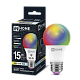 Лампа светодиодная LED-A60-RGBW-SMART 15Вт 3000-6500К E27 1450лм 230В диммер 4690612050034