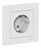 Розетка SE AtlasDesign белый ATN000144