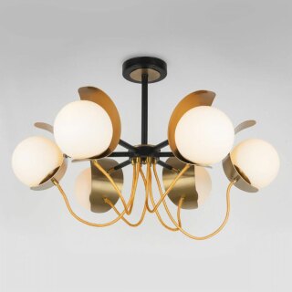 Потолочная люстра Eurosvet Amato 70110/6 черный a045162