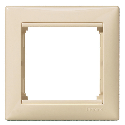 Рамка на 1 пост бежевая Legrand Valena Classic 774351