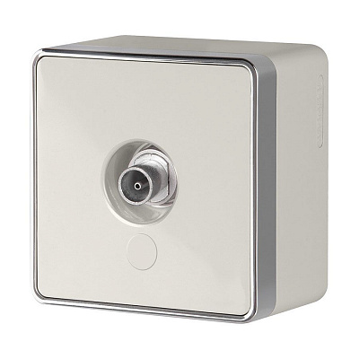 Розетка ТВ оконечная Werkel Gallant слоновая кость a036787