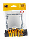 Розетка с заземлением и защитными шторками с крышкой IEK Brite РСбш10-3-44-БрА алюминий BR-R16-16-44-K47