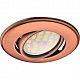 Встраиваемый светильник Ecola MR16 DH03 GU5.3 поворотный выпуклый медь 25x88 FP1601EFS