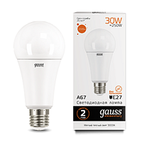 Лампа Gauss Elementary A67 30W 2320lm 3000K E27 LED 73219