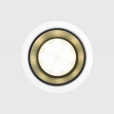 Накладной светильник Elektrostandard 1070 GX53 белый черный a058608