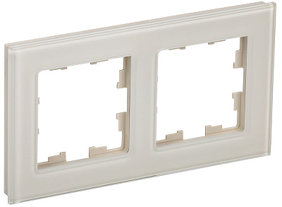 Рамка на 2 поста IEK Brite РУ-2-2-БрВа BR-M22-G-K10