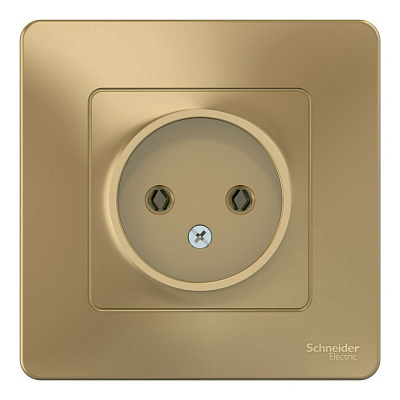 Розетка SE Blanca титан BLNRS000014