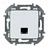 Розетка RJ45 с заземлением белая Legrand Inspiria 673830