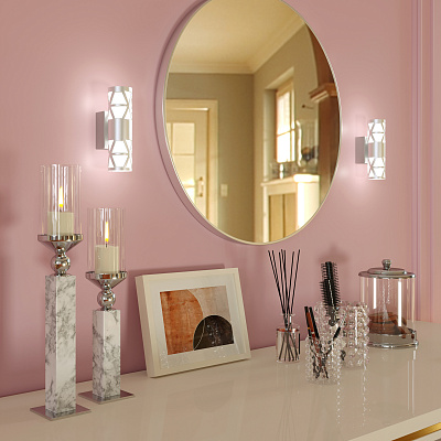 Бра Elektrostandard Fanc MRL LED 1023 серебро 4690389154294