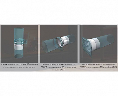 Вентилятор канальный PROFIT 6 BB