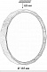 Светильник настенно-потолочный NOVOTECH LED 48Вт 7637/DLN BASICA SN 169  3000/4000/6000К D385 IP43 CCT ZIF WO пластик коричневый под дерево
