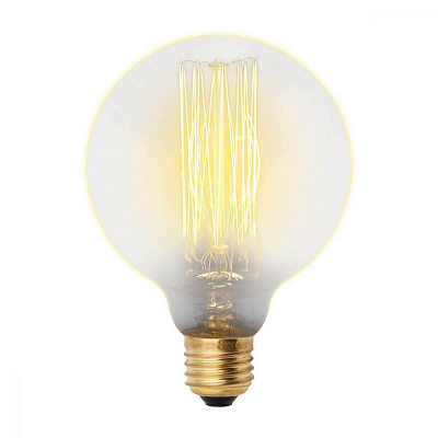 Лампа накаливания шар Uniel Vintage E27 IL-V-G95-60-GOLDEN-E27 VW01 UL-00000479