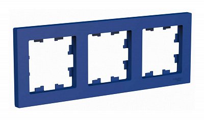 Рамка на 3 поста SE AtlasDesign аквамарин ATN001103