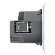Розетка 1-местная з/ш с/з 16А + USB + Type C (механизм), STEKKER Мия, 250В, 20W, RST16-3119-01, белая магнолия