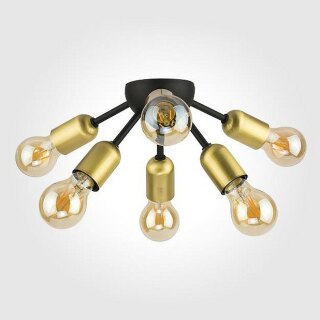 Потолочный светильник TK Lighting 1467 Estrella Black