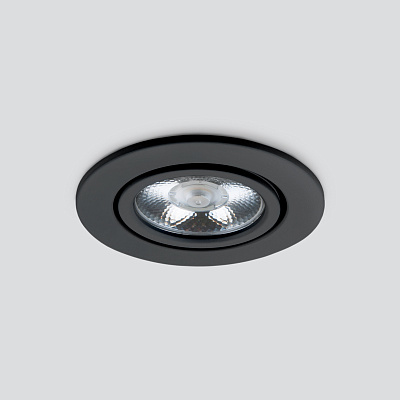 Встраиваемый светильник Elektrostandard 15272/LED a056031 черный
