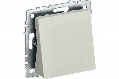 Вывод кабеля IEK Brite МВ10-БрКр бежевый BR-VK10-0-K10