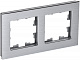 Рамка на 2 поста IEK Brite РУ-2-1-БрА BR-M22-M-K47