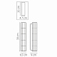 Настенный светильник Osgona Limpio 722620