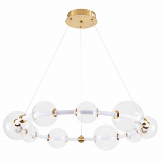 Подвесная светодиодная люстра Arte Lamp Crocus A2780LM-40PB