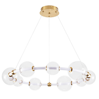 Подвесная светодиодная люстра Arte Lamp Crocus A2780LM-40PB