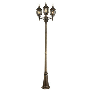 Садово-парковый светильник Arte Lamp Atlanta A1047PA-3BN