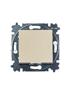 Переключатель одноклавишный перекрестный ABB Levit слоновая кость/белый 2CHH590745A6017