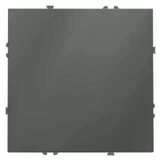 Переключатель проходной одноклавишный встраиваемый VOLTUM S70 10А VLS010306, титан