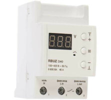 Реле контроля напряжения RBUZ D40 8800BA c индикацией