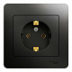 Розетка SE Blanca антрацит GSL000742