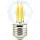 Лампа шар G45 6Вт Е27 4000К Ecola globe filament Premium N7PV60ELC (20 шт)