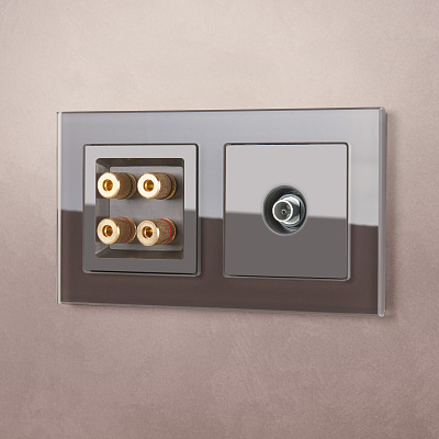 Рамка на 2 поста Werkel Favorit W0021118 мокко a051098